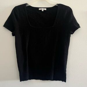 Madewell Squareneck Sweater Tee